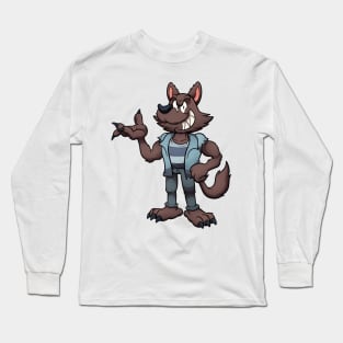 Evil Werewolf Long Sleeve T-Shirt